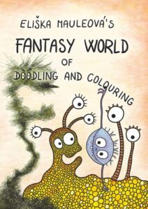 Fantasy world of doodling and colouring